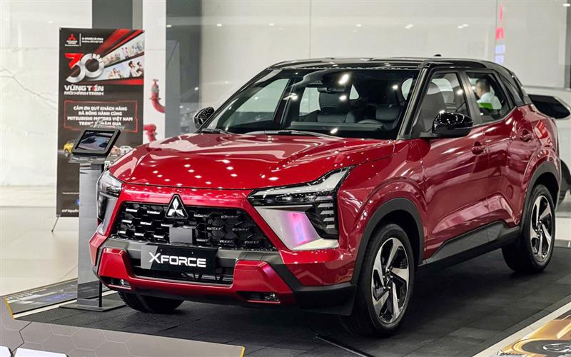 Xforce thực tế còn 569 triệu, Xpander còn 532 triệu và các xe Mitsubishi khác có giá lăn bánh giảm hàng chục triệu đồng tháng này