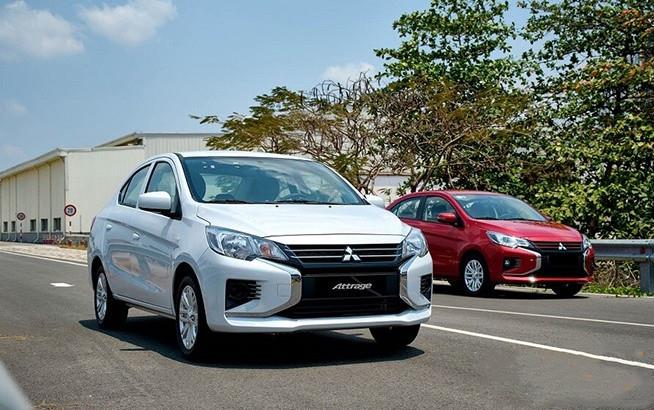 Giá xe Mitsubishi Attrage tháng 11/2025, giảm 100% lệ phí trước bạ